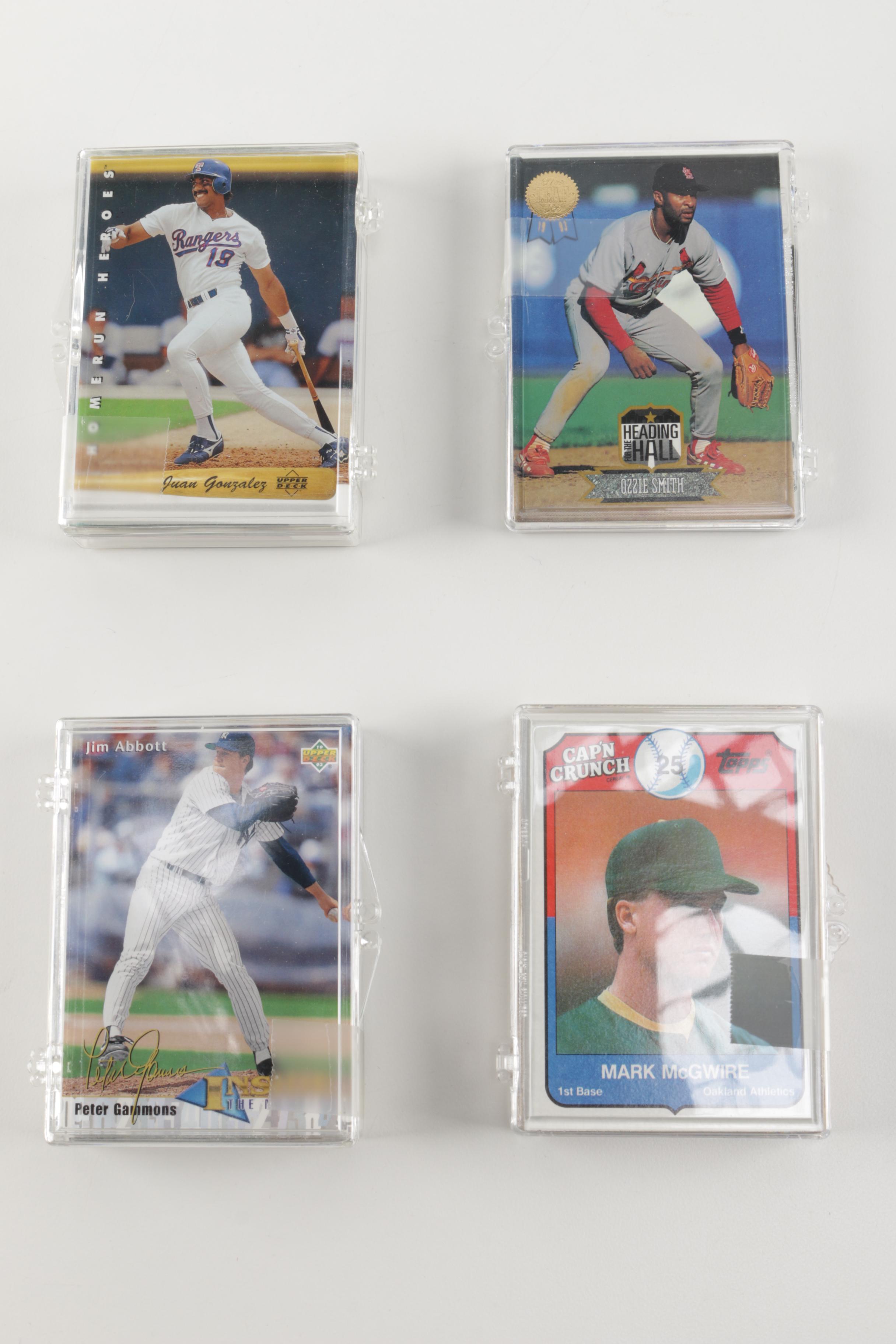 1980s and 1990s Baseball Cards