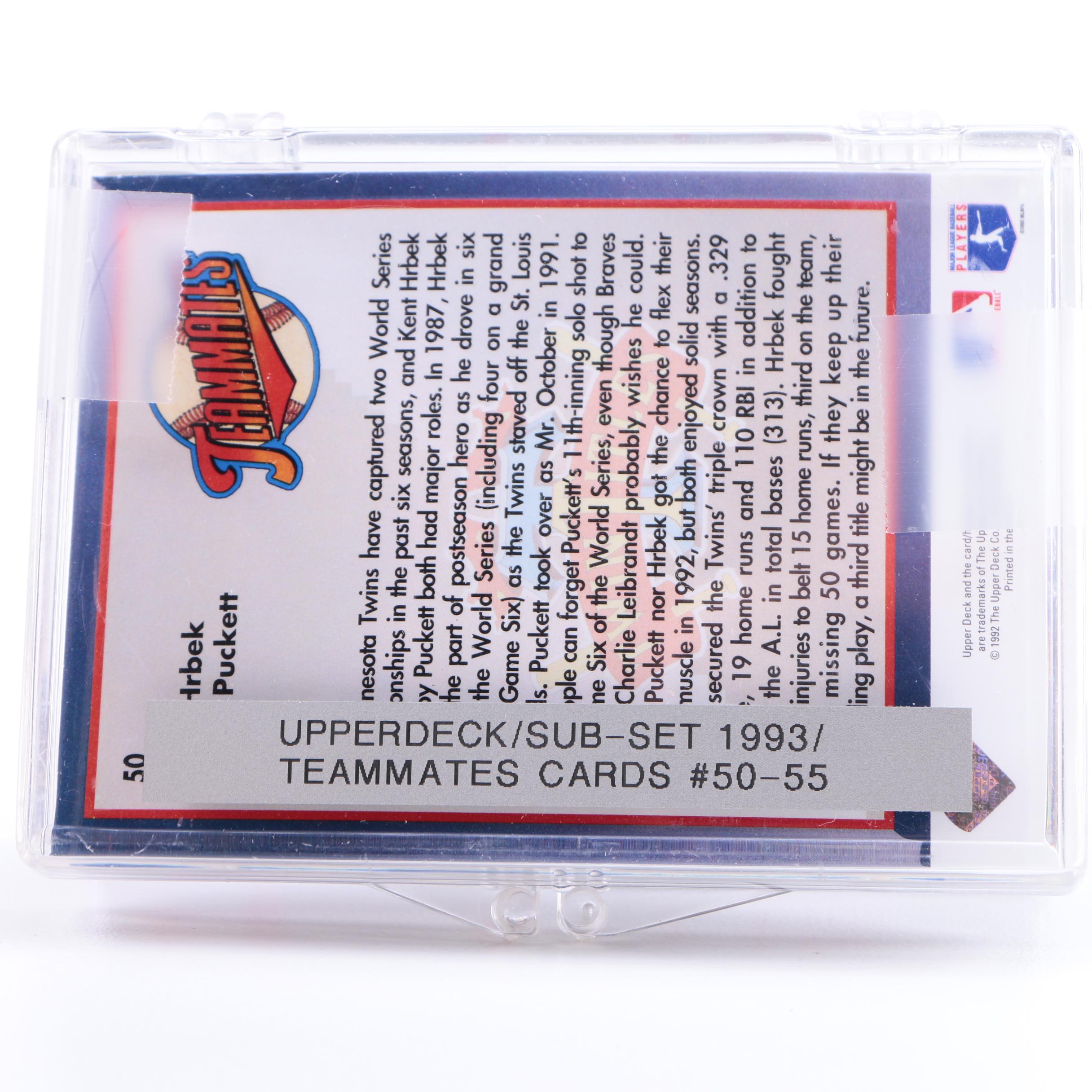 Baseball Cards From the 1980s and 1990s