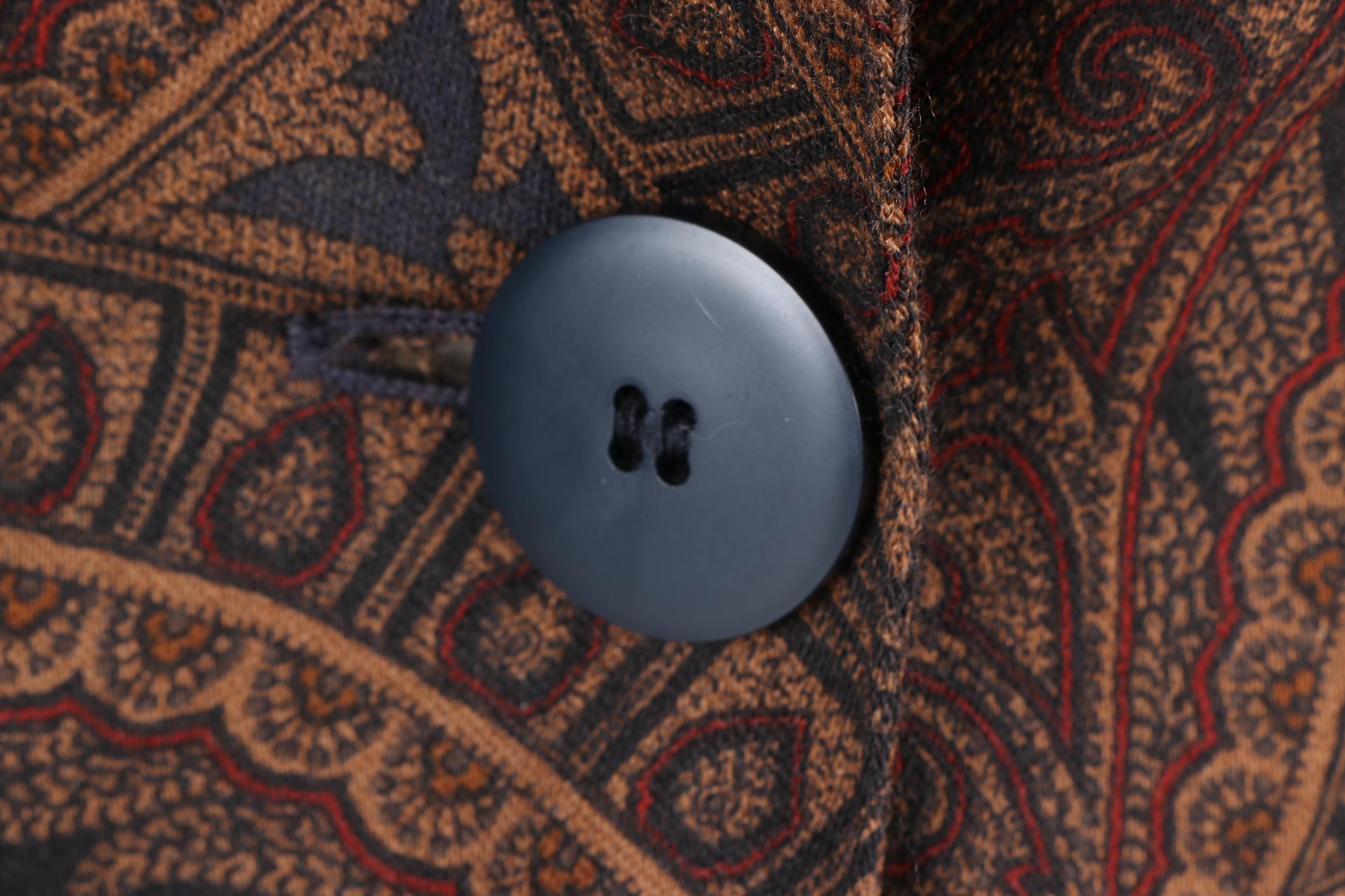 Vintage Escada by Margaretha Ley Wool Silk Blend Paisley Set