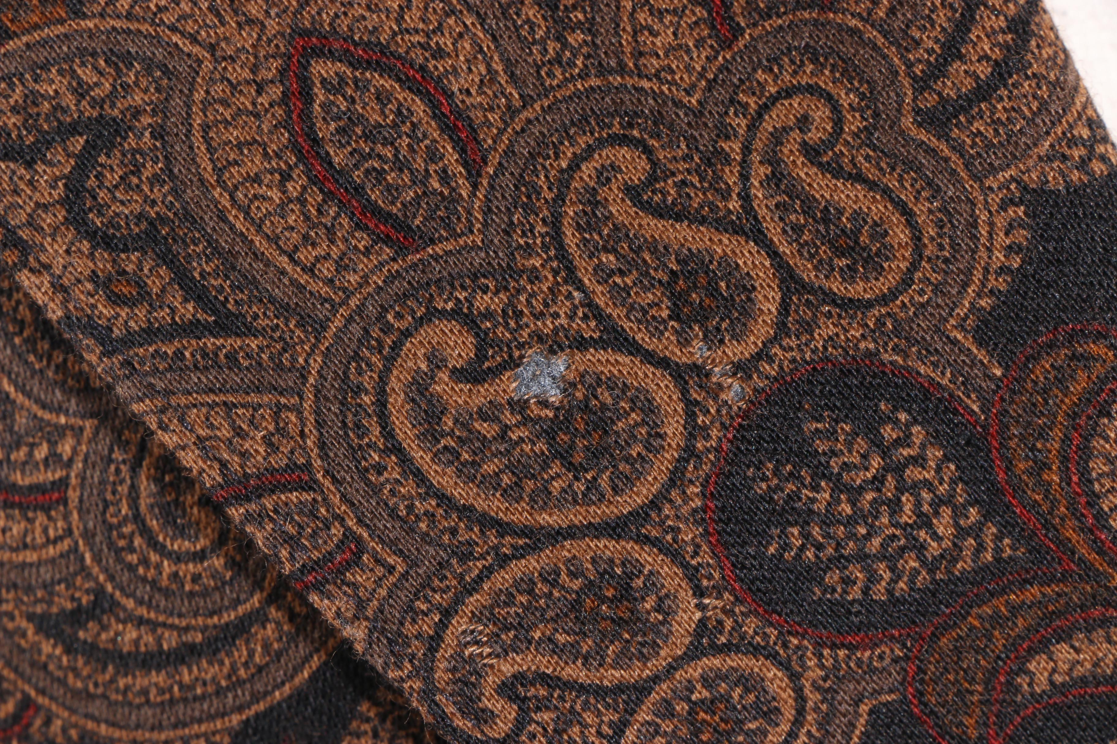 Vintage Escada by Margaretha Ley Wool Silk Blend Paisley Set