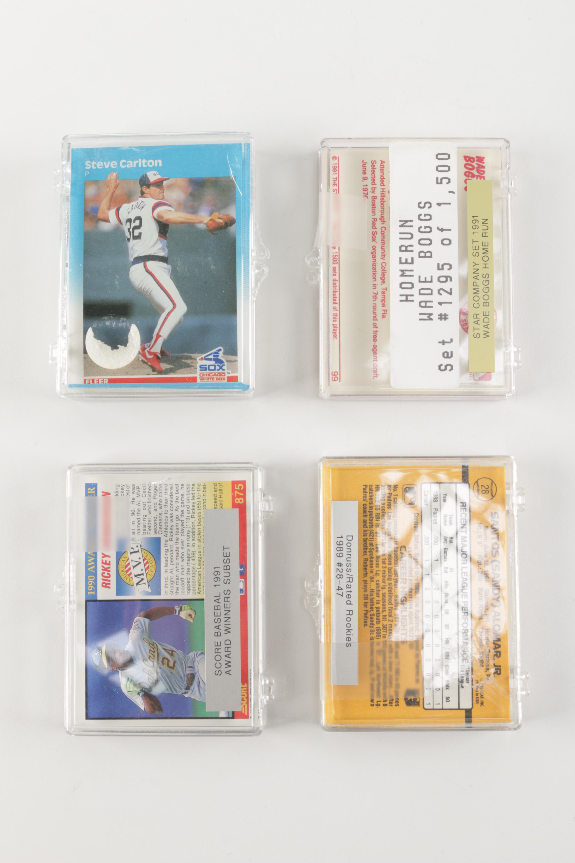 Assortment of 1980s and 1990s Baseball Cards