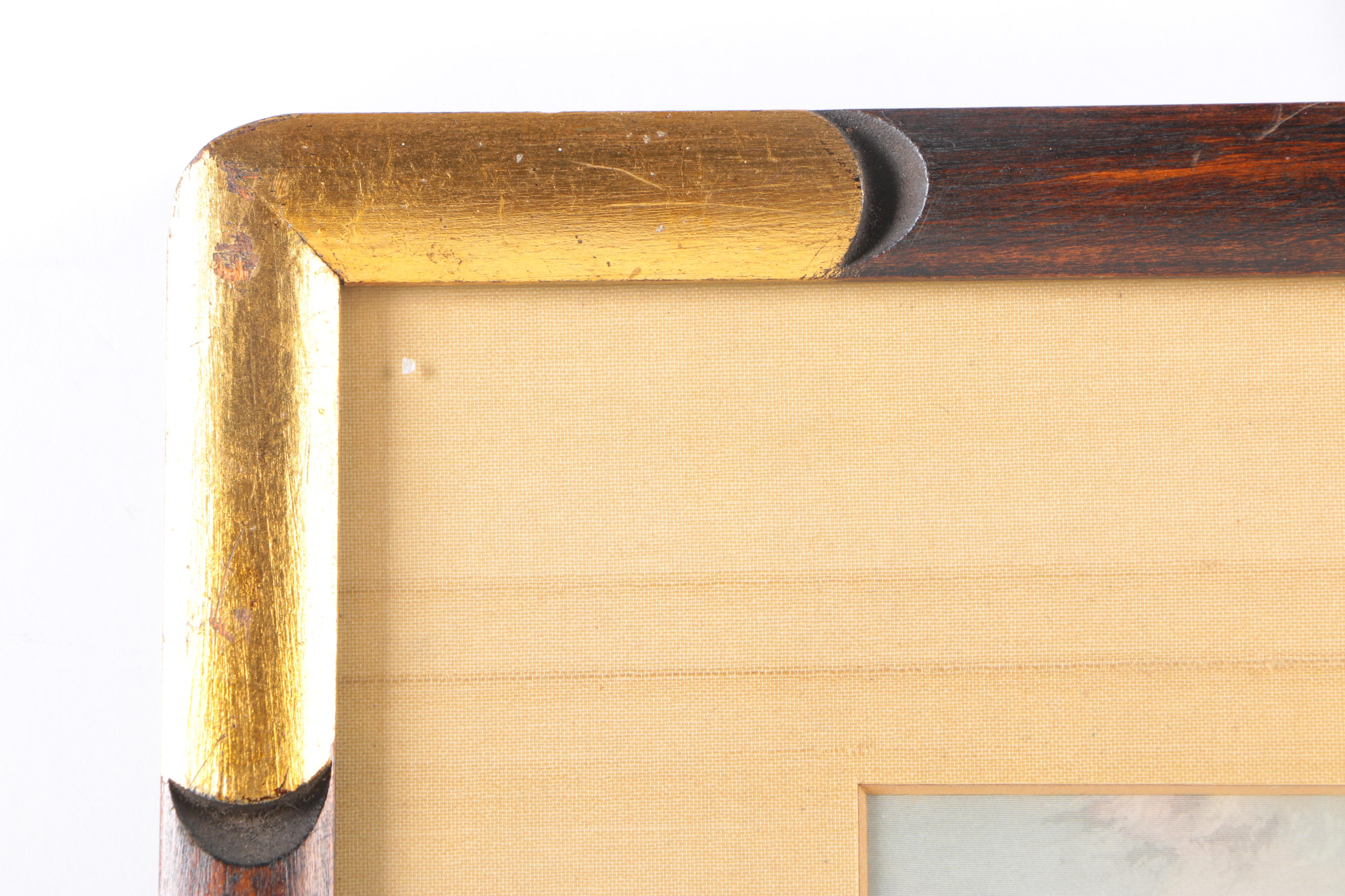 Hand Colored Engraving of an Asian Genre Scene