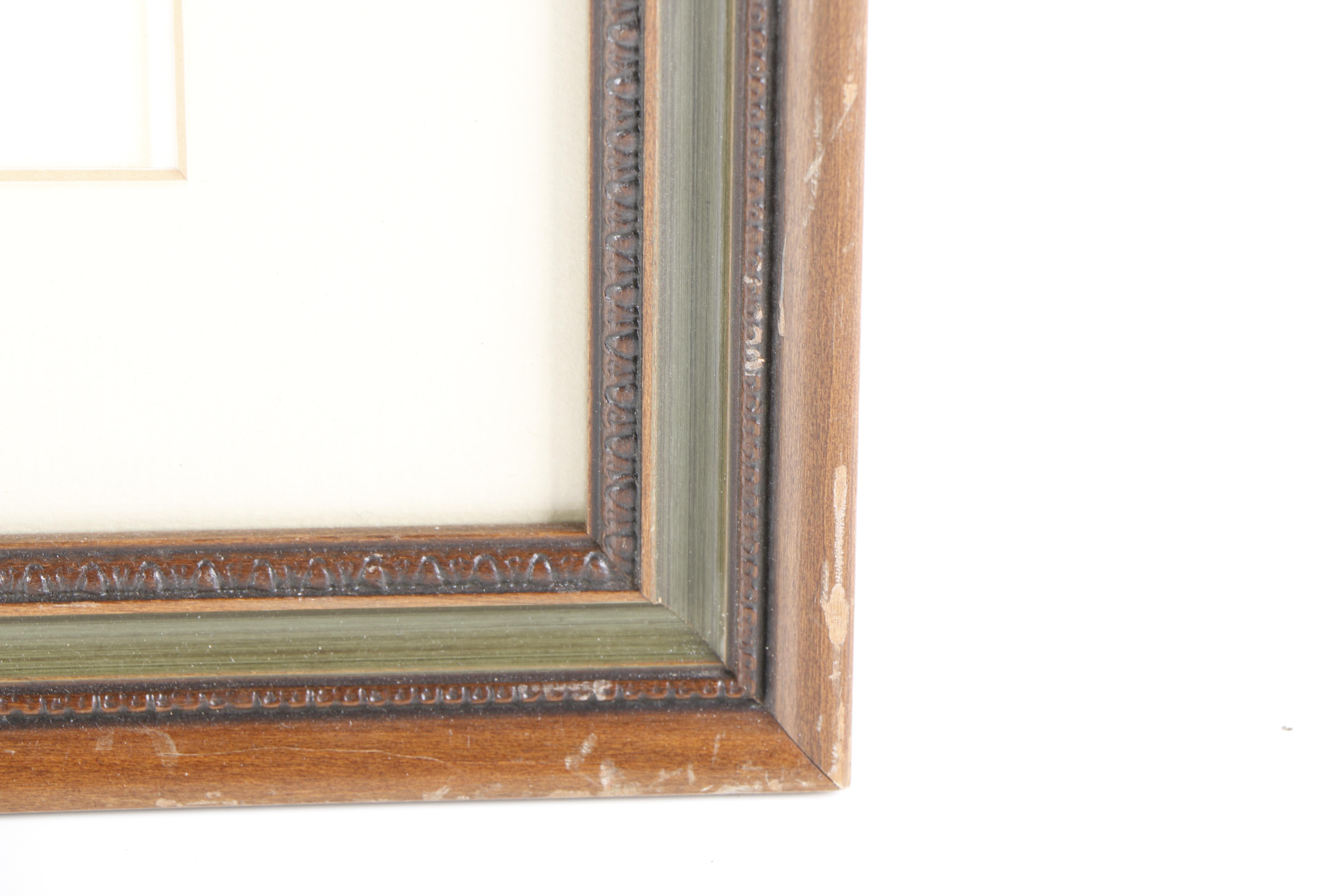 Ray Harm Offset Lithograph "White-Breasted Nuthatch"