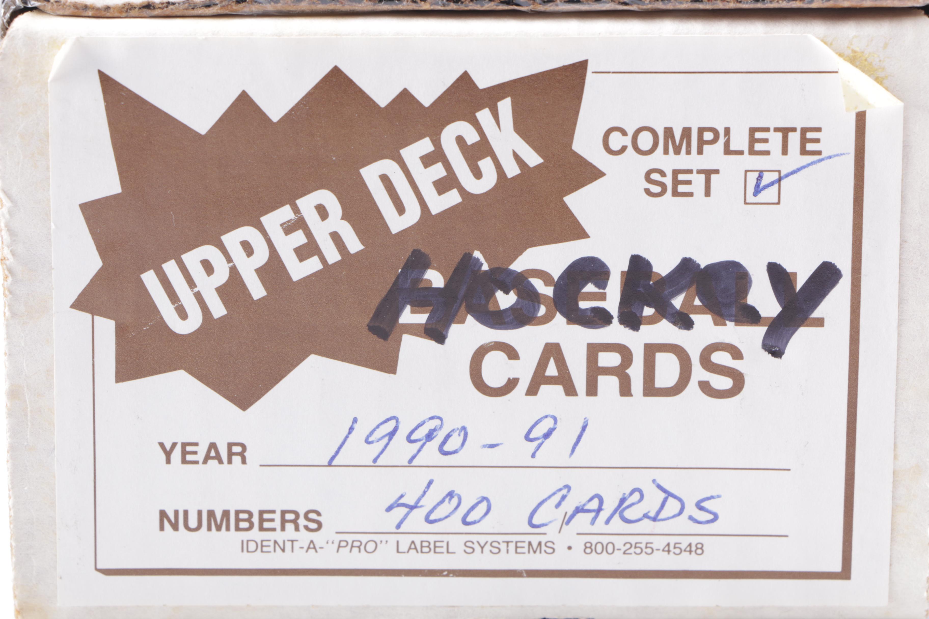 Assortment of 1990s Hockey Cards