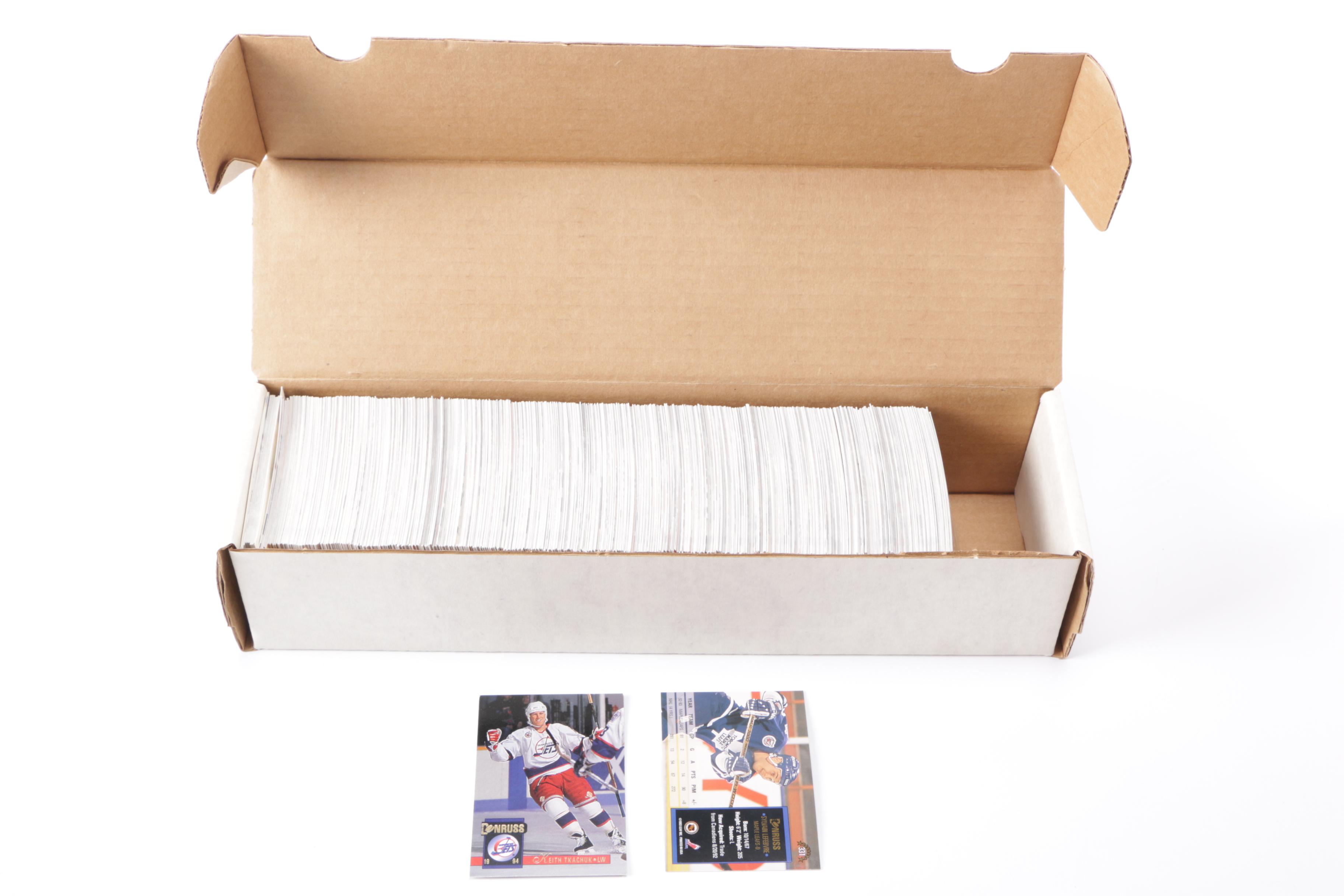 Assortment of 1990s Hockey Cards