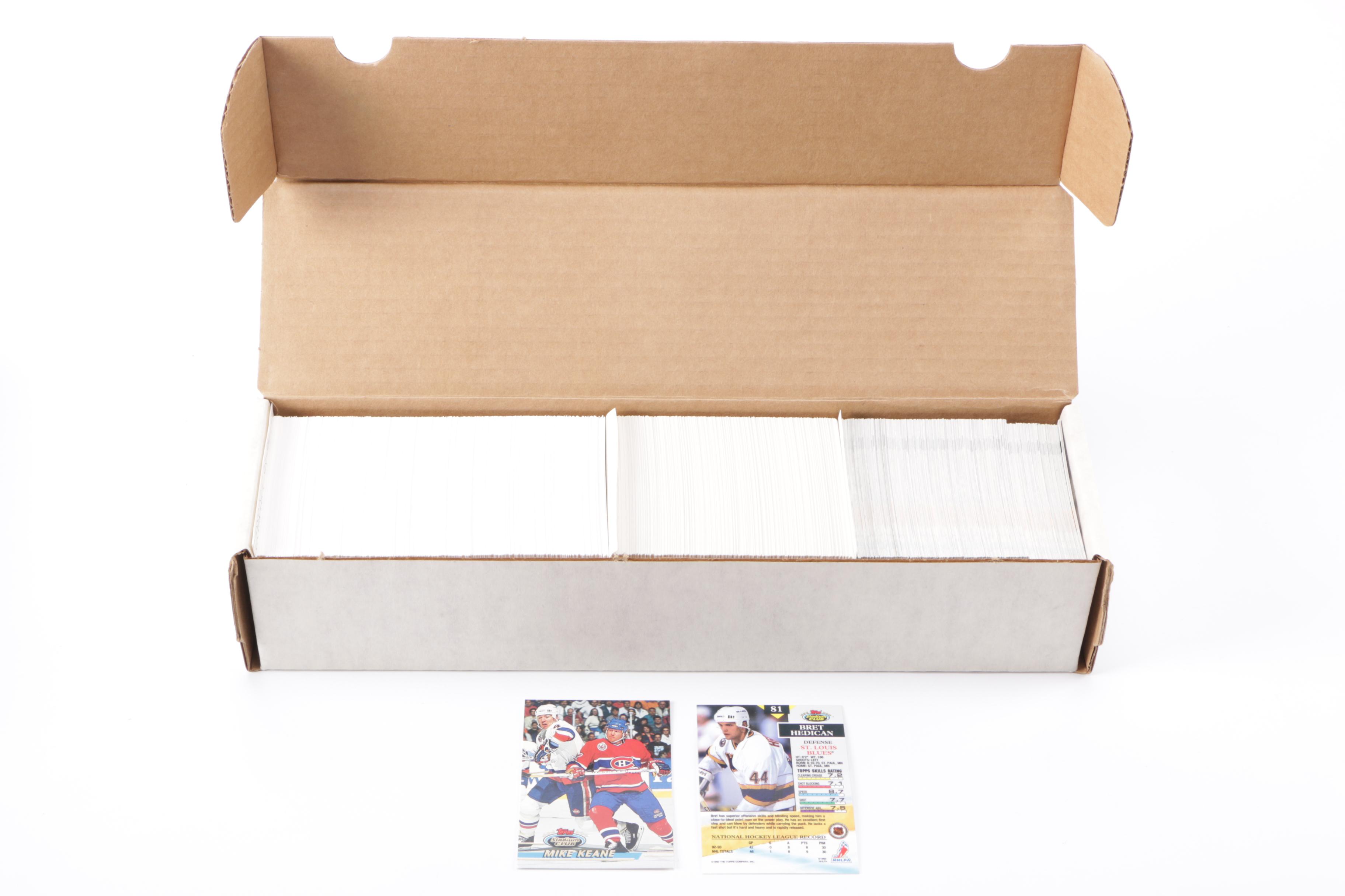 Assortment of 1990s Hockey Cards