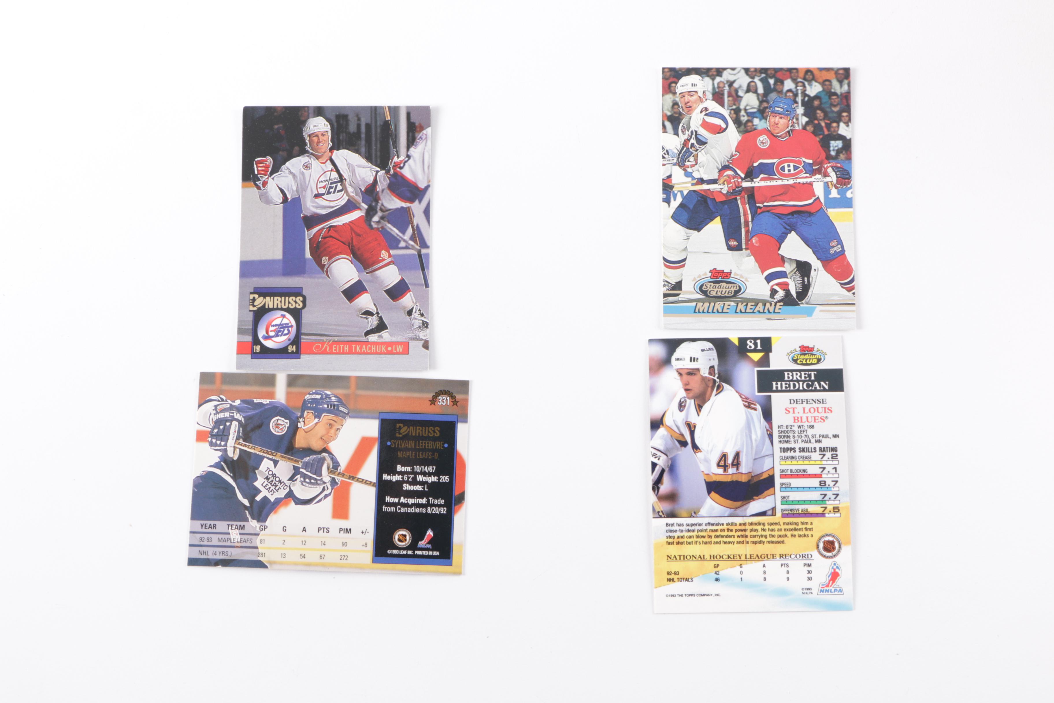 Assortment of 1990s Hockey Cards