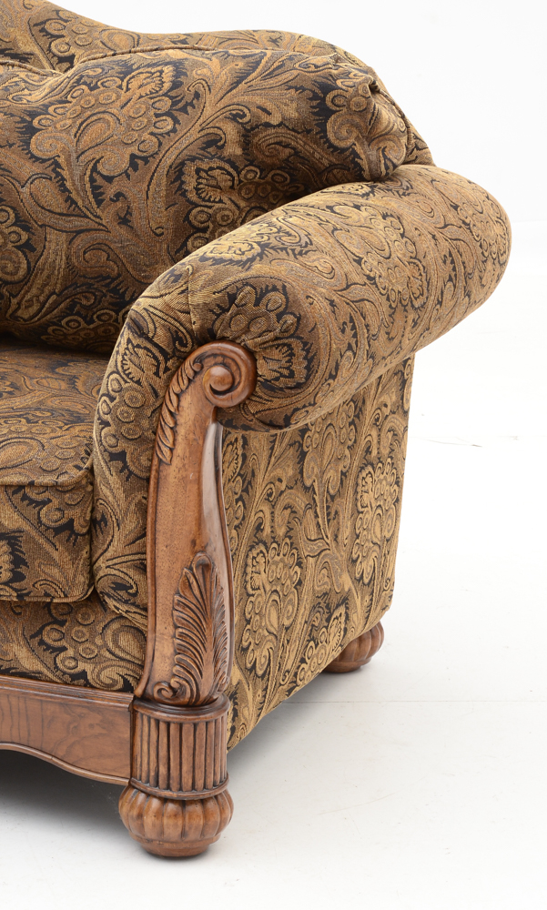 Paisley Upholstered Sofa