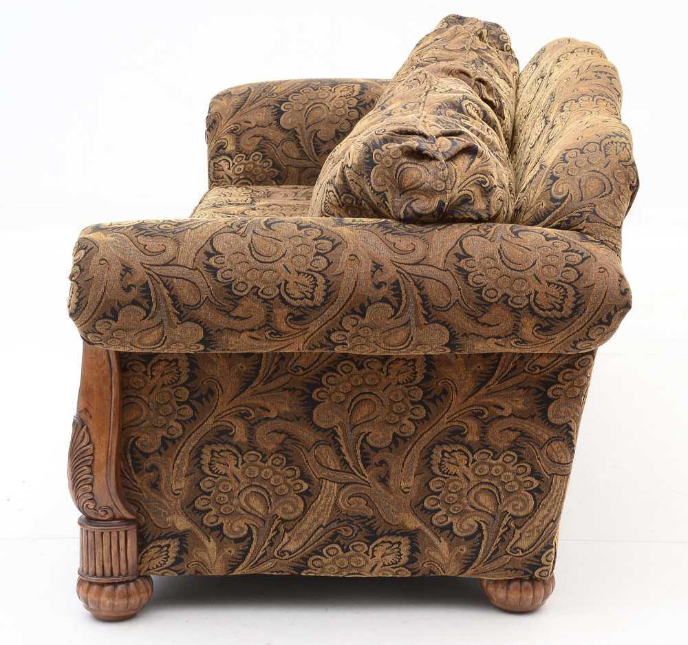 Paisley Upholstered Sofa
