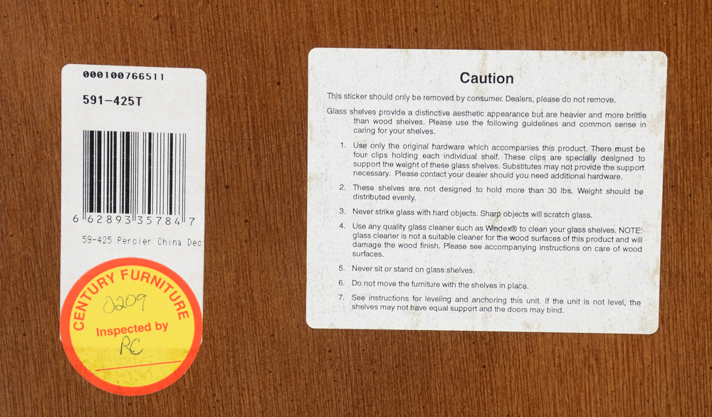 Century "Percier" China Cabinet