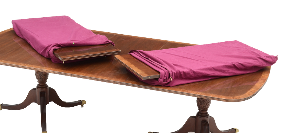 Duncan Phyfe Style Dining Table and Chairs