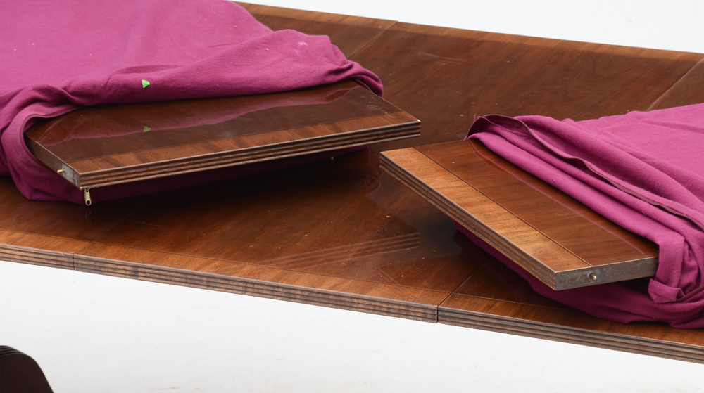 Duncan Phyfe Style Dining Table and Chairs