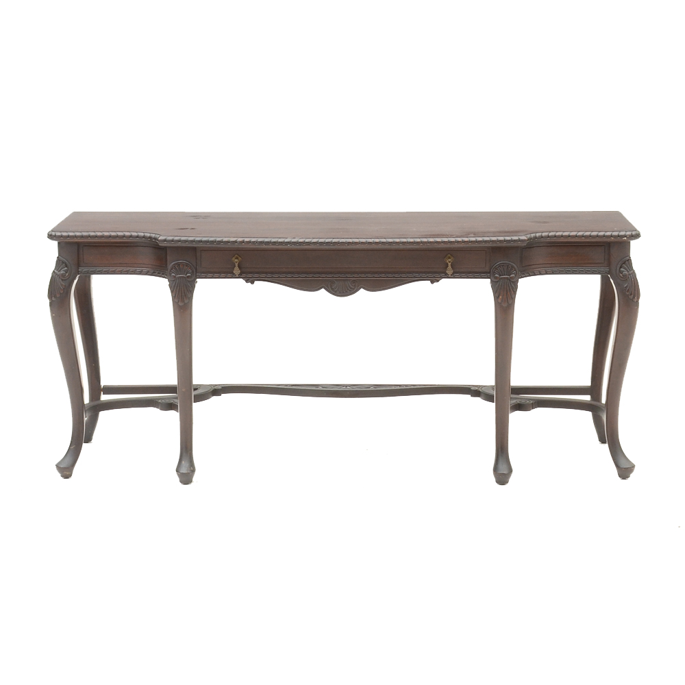 Mahogany Georgian Style Console Table