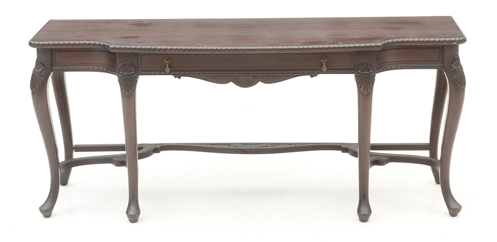 Mahogany Georgian Style Console Table