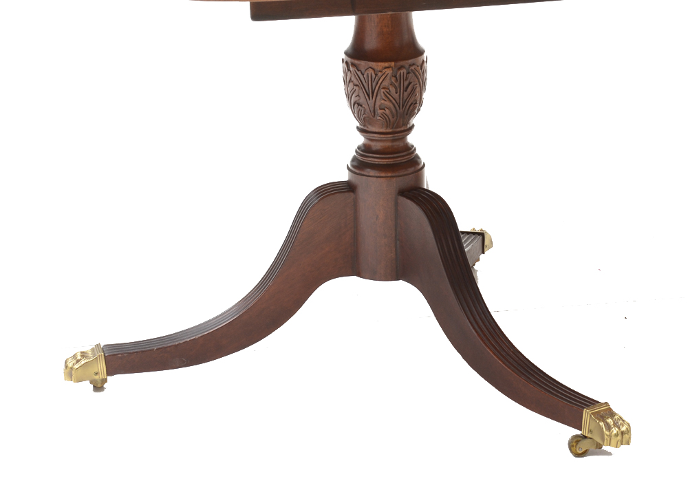 Duncan Phyfe Style Dining Table and Chairs