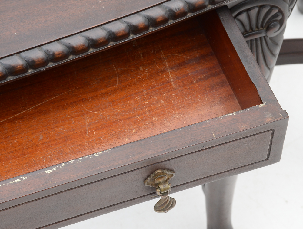 Mahogany Georgian Style Console Table