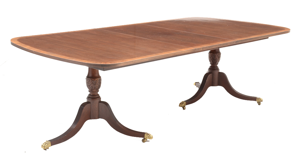 Duncan Phyfe Style Dining Table and Chairs