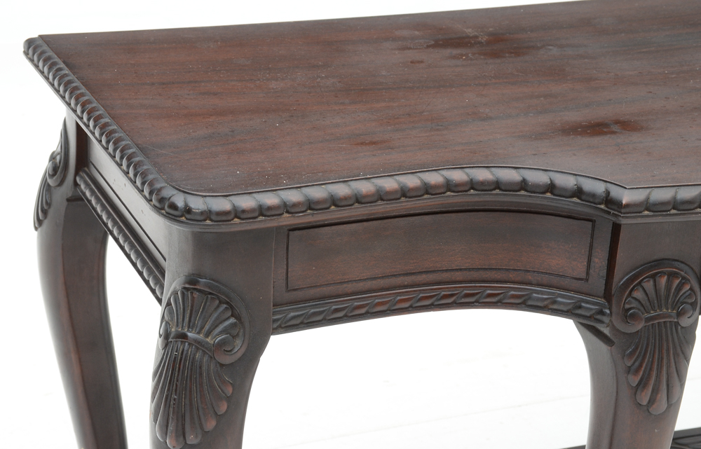 Mahogany Georgian Style Console Table