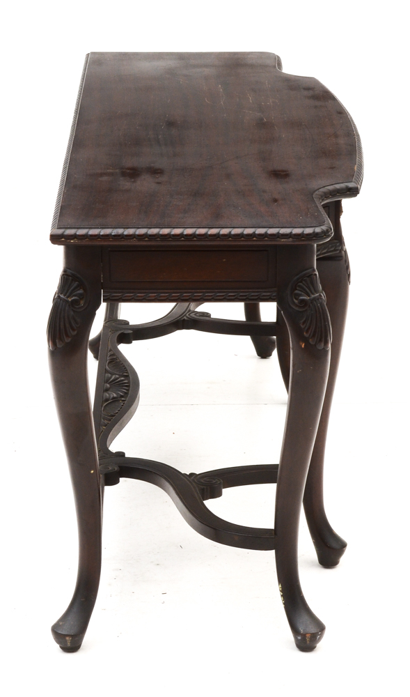 Mahogany Georgian Style Console Table