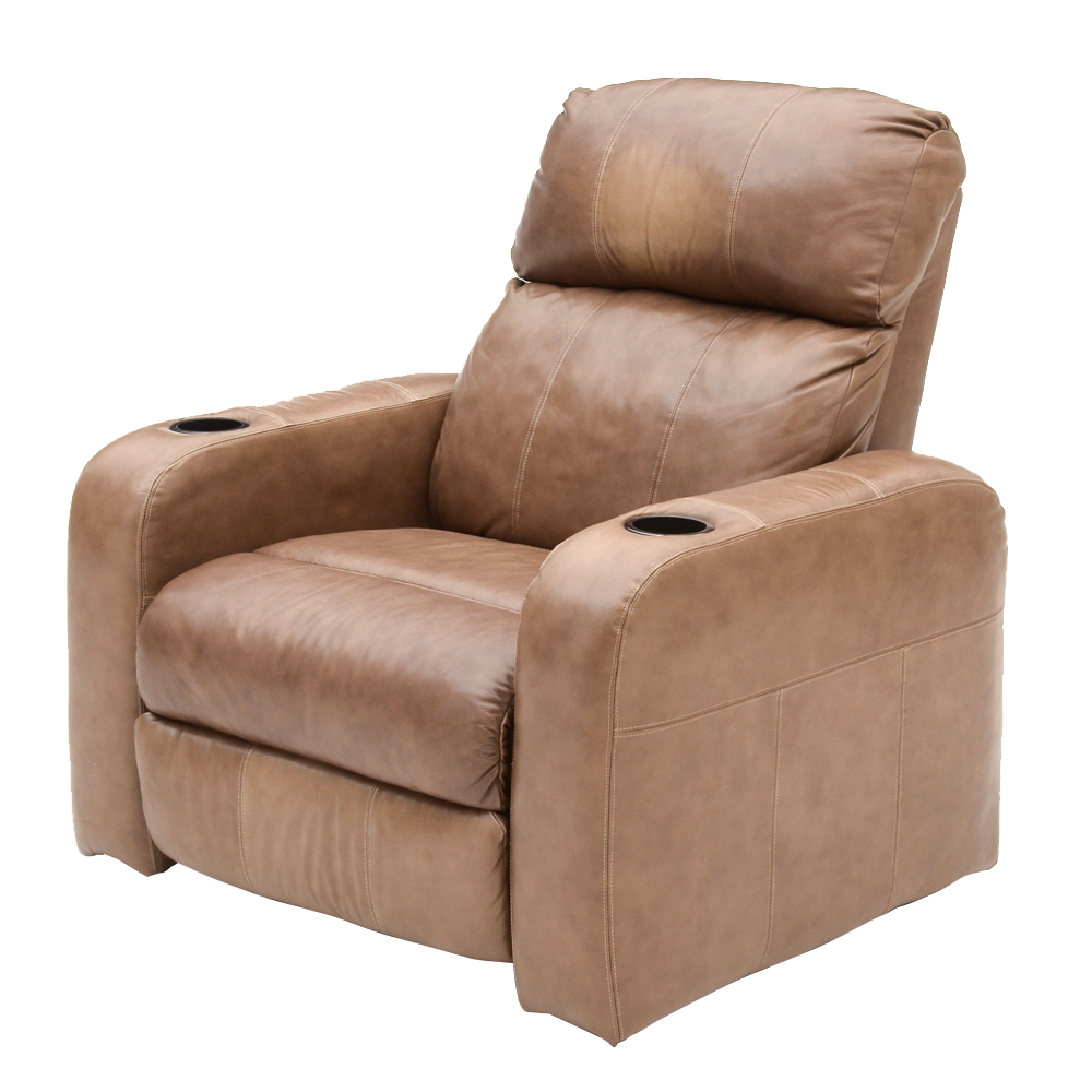 Barcalounger Leather Movie Theater Reclining Chair