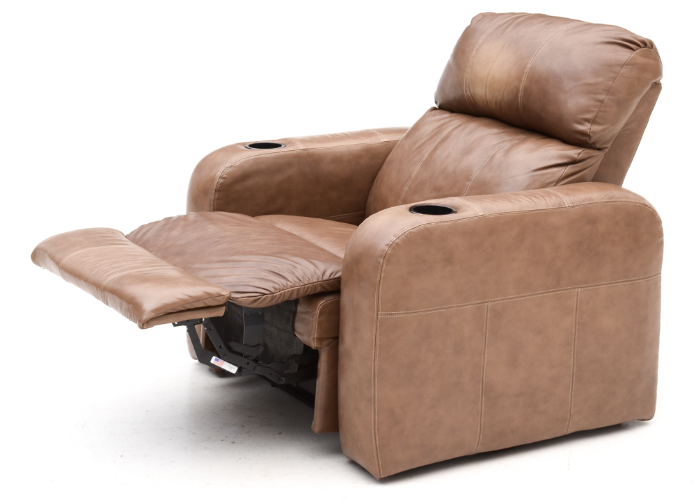 Barcalounger Leather Movie Theater Reclining Chair