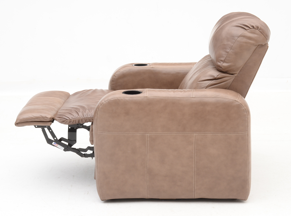 Barcalounger Leather Movie Theater Reclining Chair