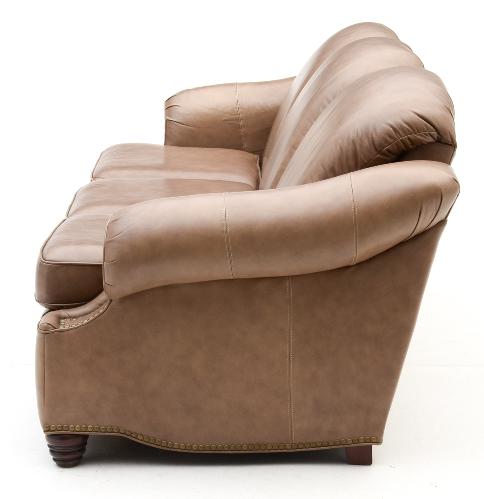 Barcalounger Leather Sofa