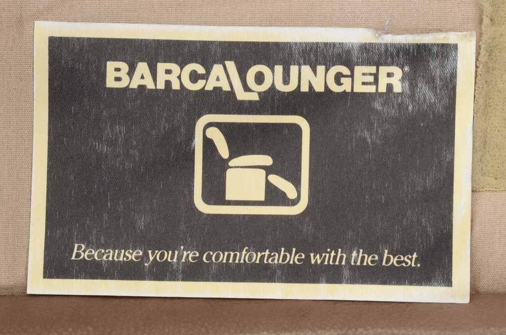 Barcalounger Leather Sofa