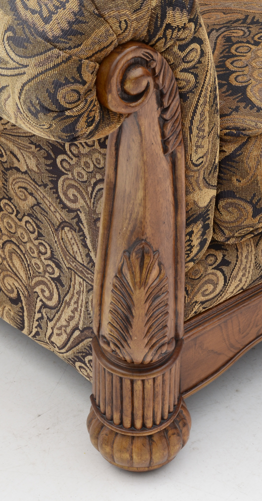 Paisley Upholstered Sofa