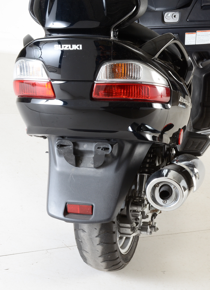 2008 Black Suzuki Burgman 650 Executive Motorcycle