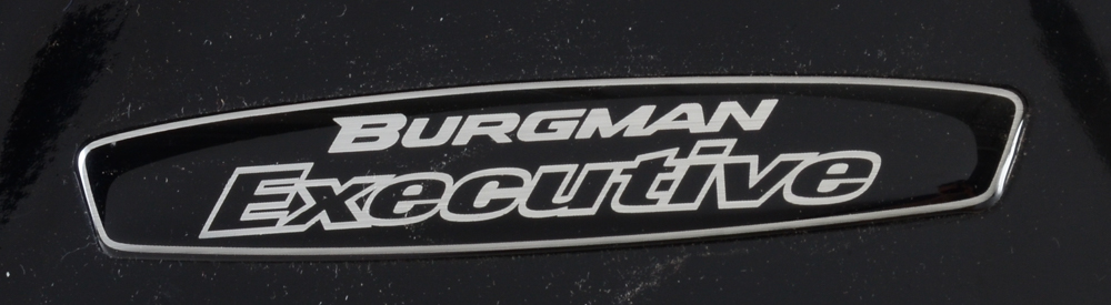 2008 Black Suzuki Burgman 650 Executive Motorcycle