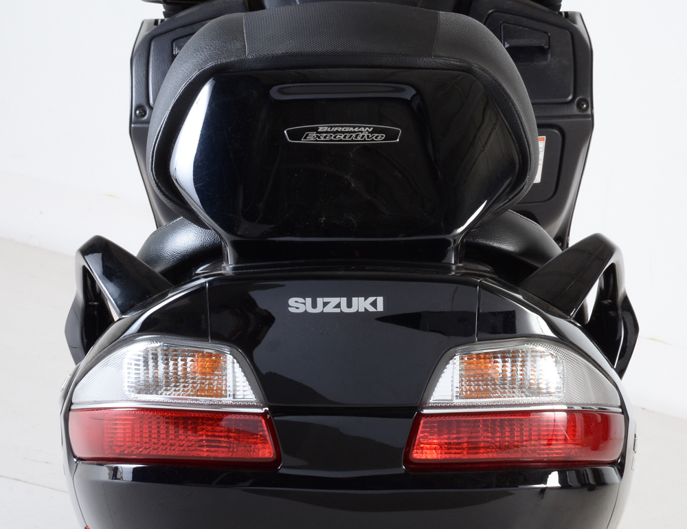 2008 Black Suzuki Burgman 650 Executive Motorcycle