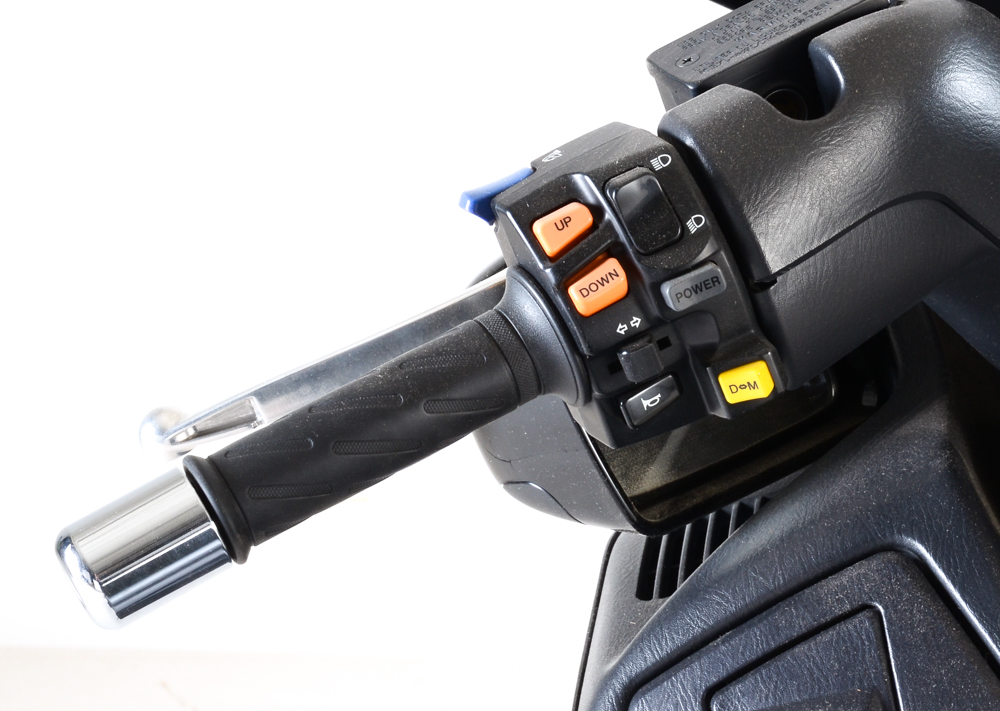 2008 Black Suzuki Burgman 650 Executive Motorcycle