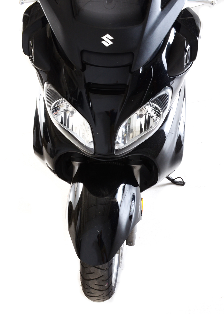 2008 Black Suzuki Burgman 650 Executive Motorcycle