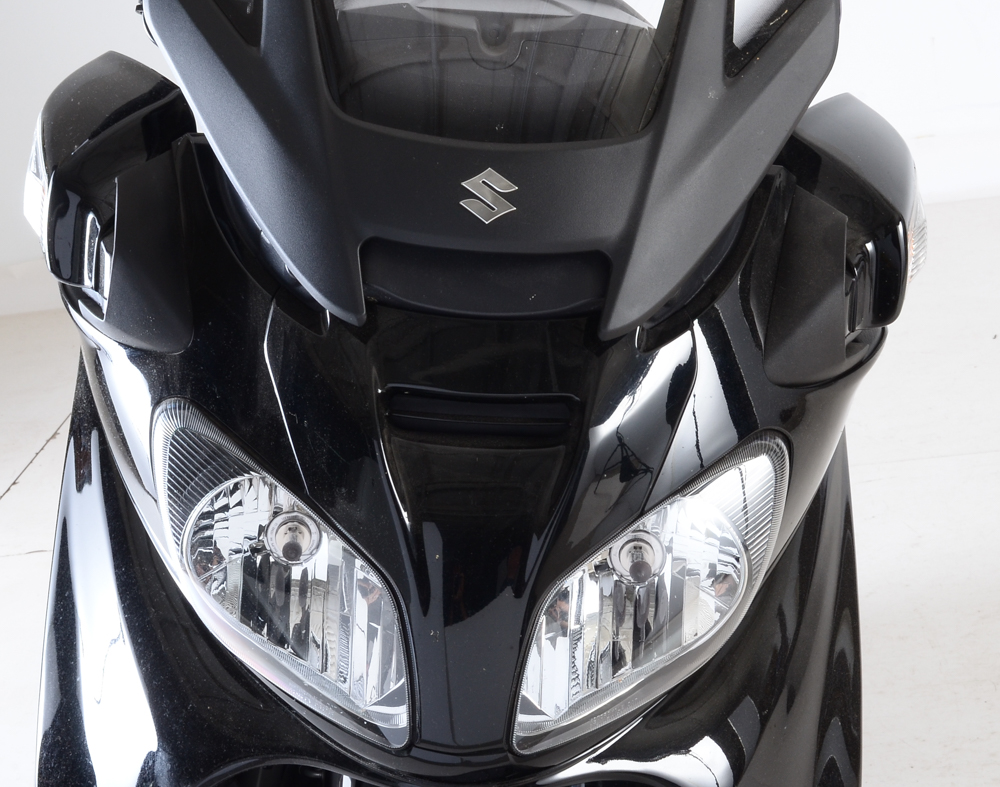 2008 Black Suzuki Burgman 650 Executive Motorcycle