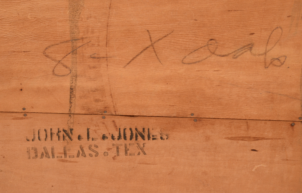 Vintage Two-Piece Solid Oak Hutch