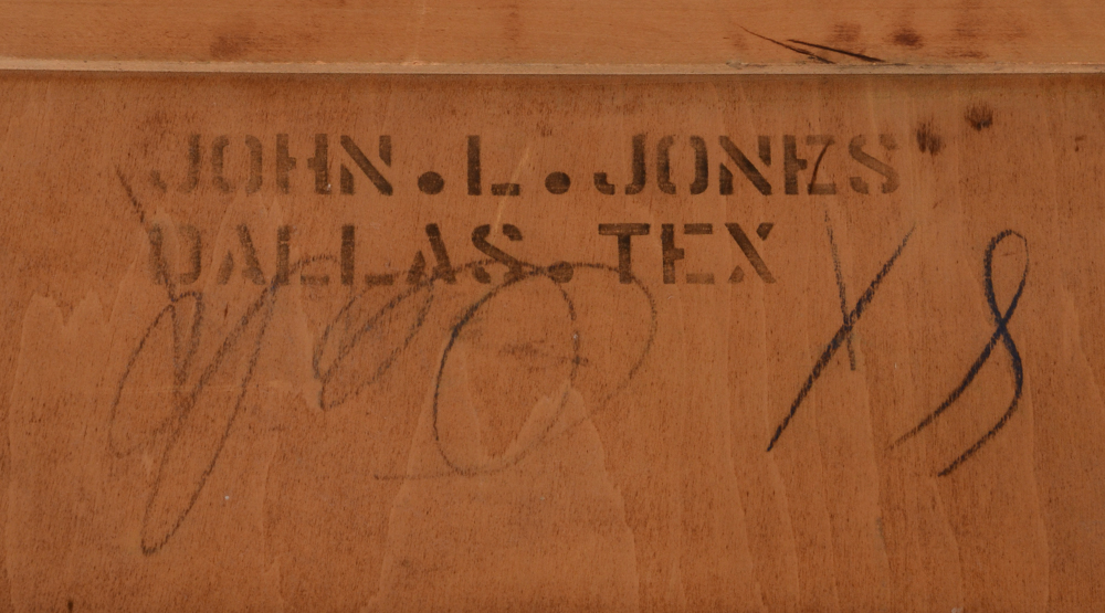 Vintage Two-Piece Solid Oak Hutch