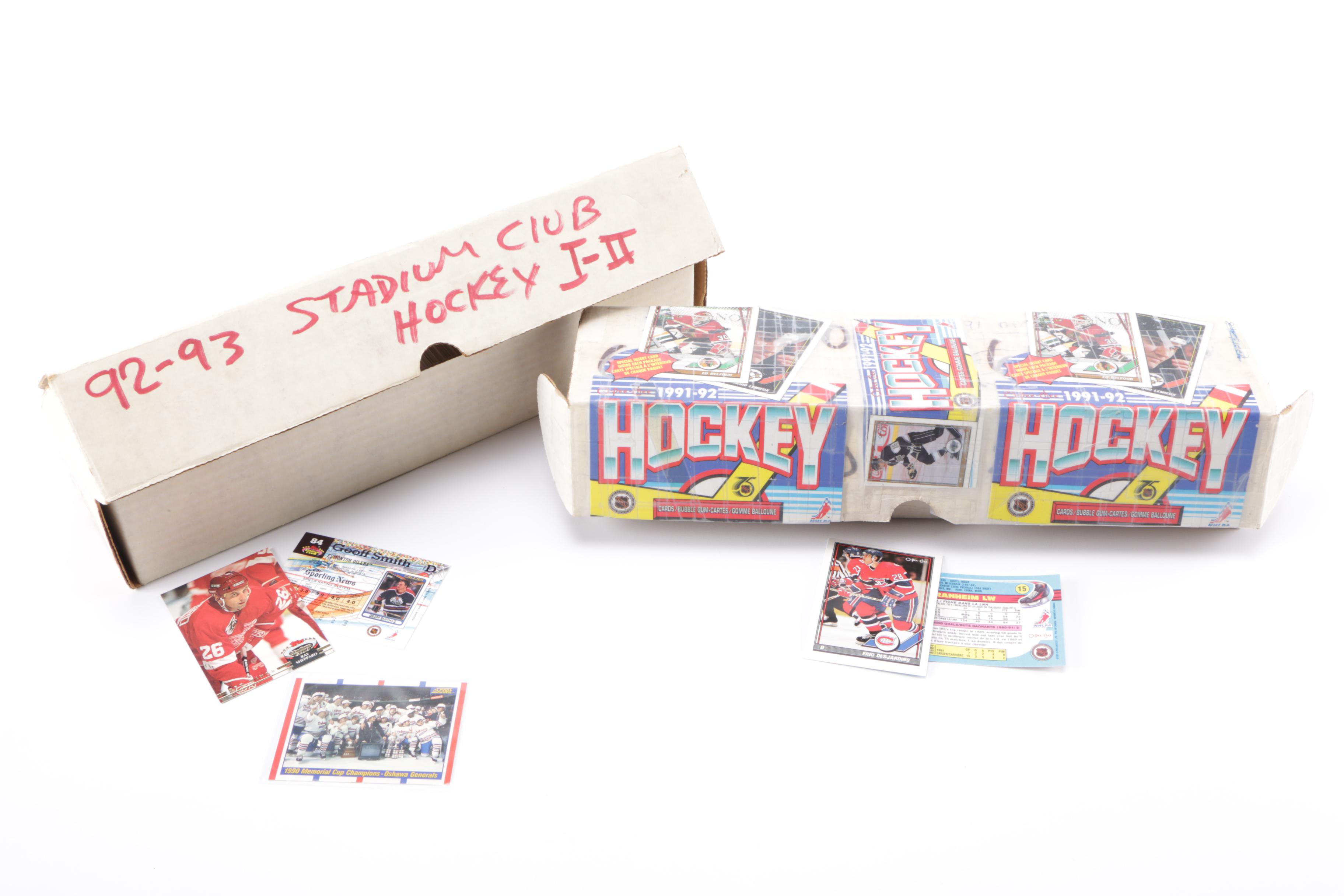 Assortment of 1990s Hockey Cards