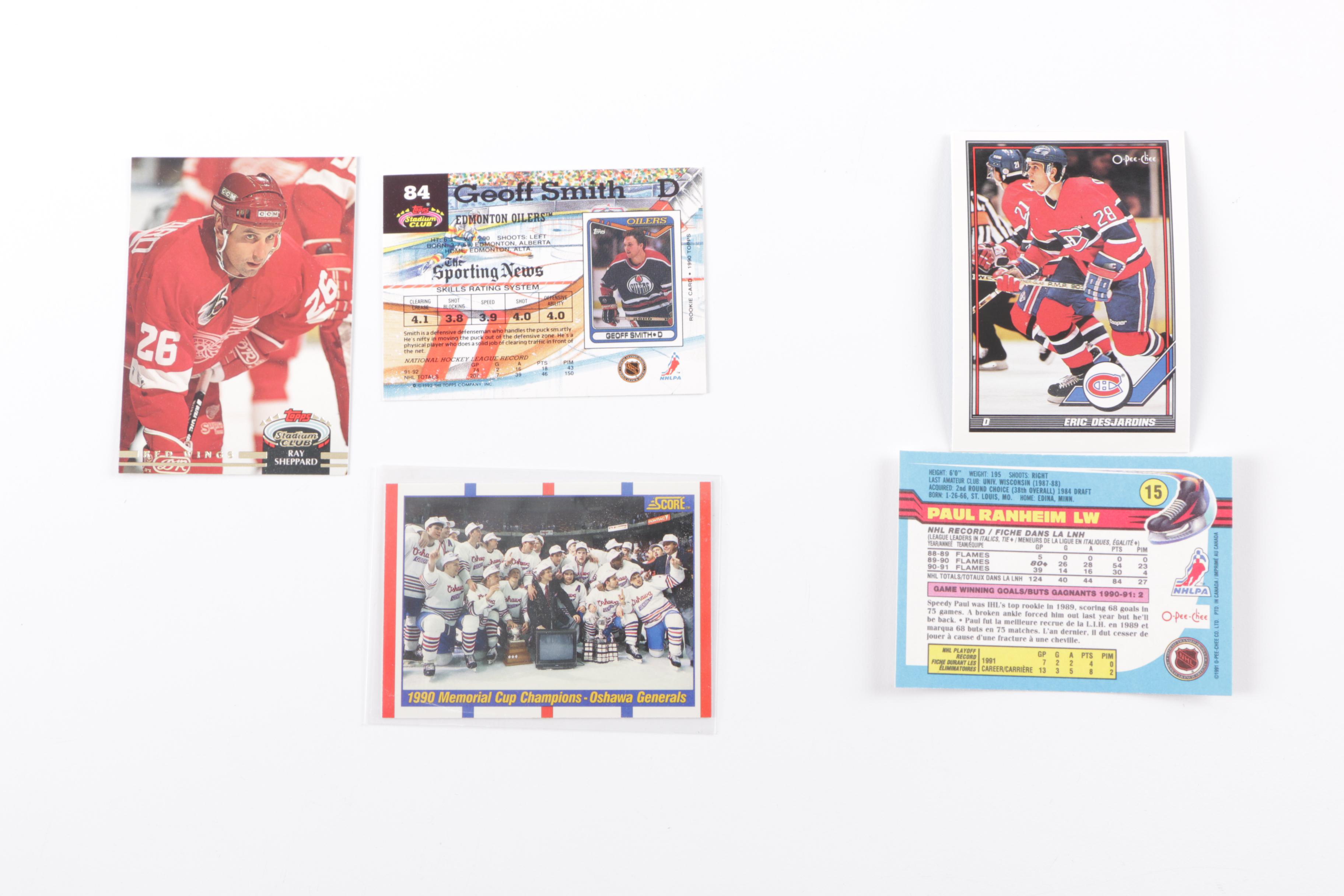 Assortment of 1990s Hockey Cards