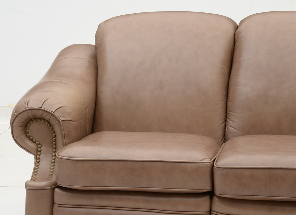 Barcalounger Leather Sofa