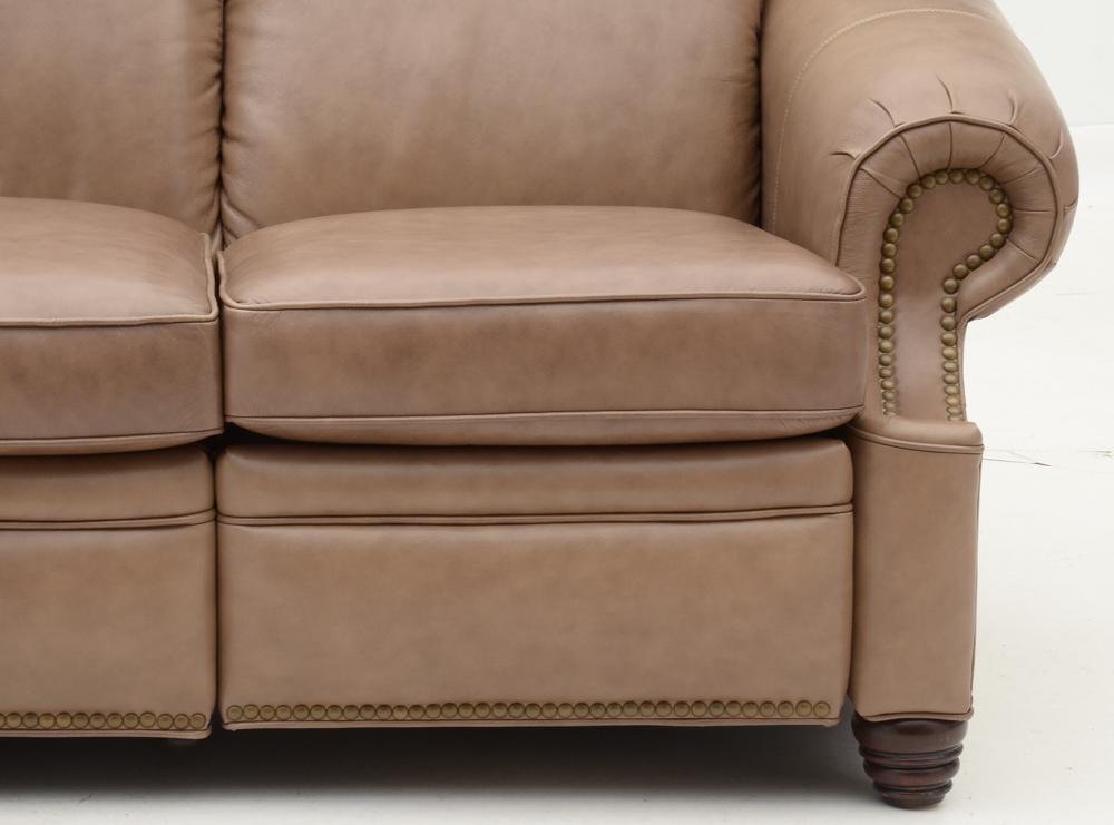 Barcalounger Leather Sofa