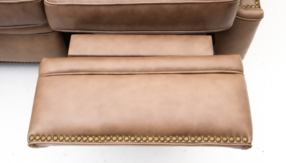 Barcalounger Leather Sofa
