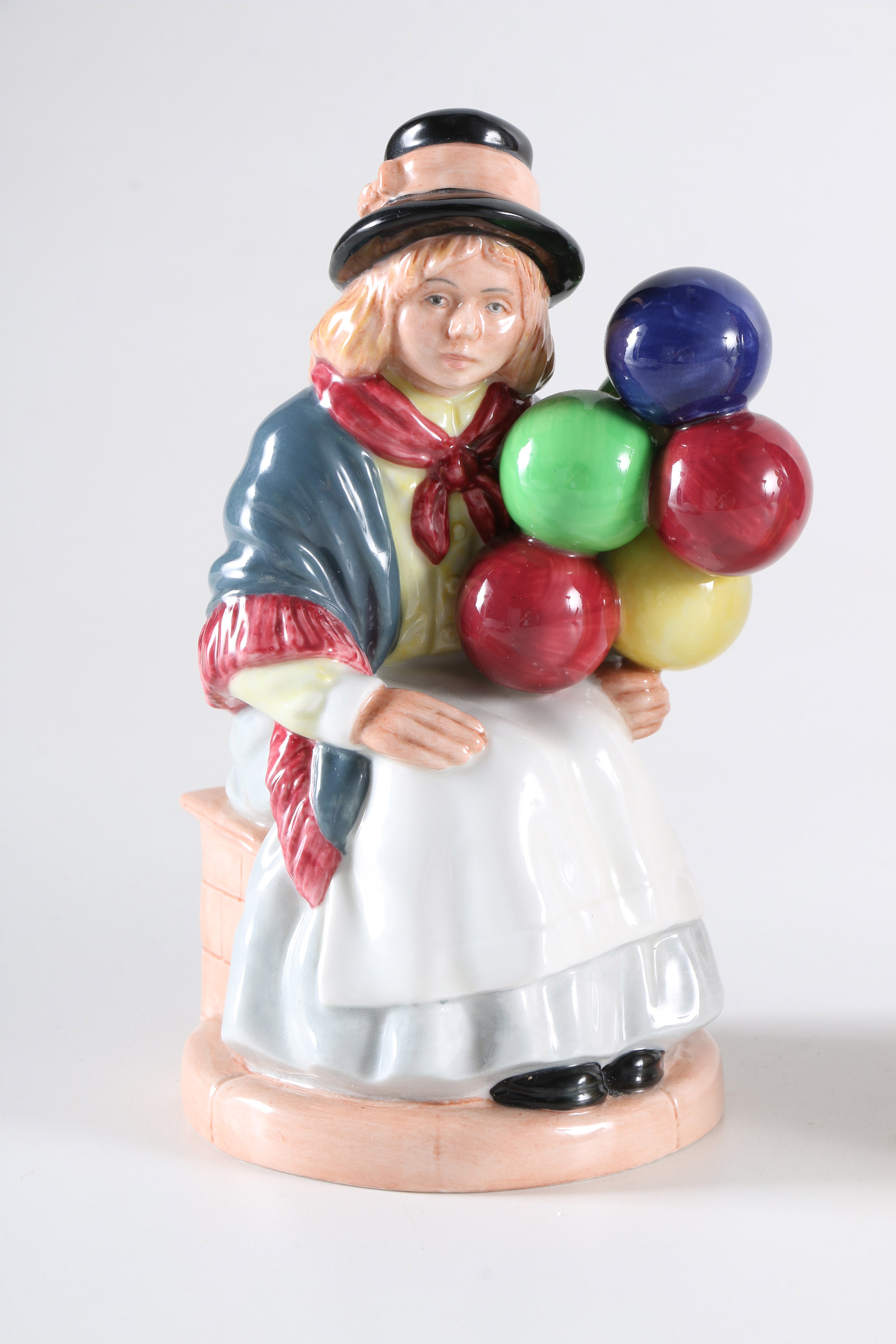 1980s Royal Doulton China Balloon Figurines