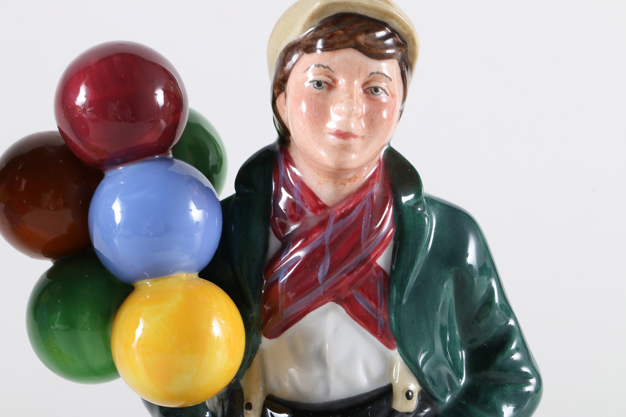 1980s Royal Doulton China Balloon Figurines