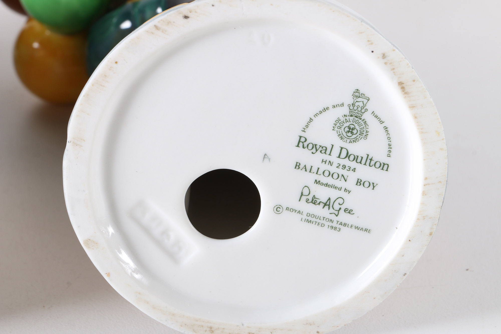 1980s Royal Doulton China Balloon Figurines