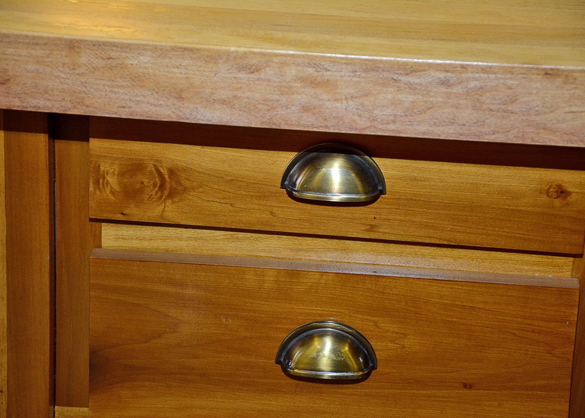 Maple Butcher Block Kitchen Island