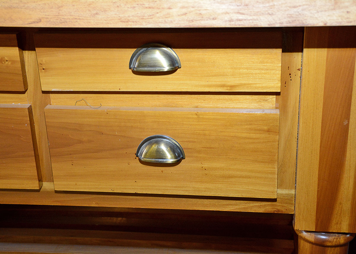 Maple Butcher Block Kitchen Island