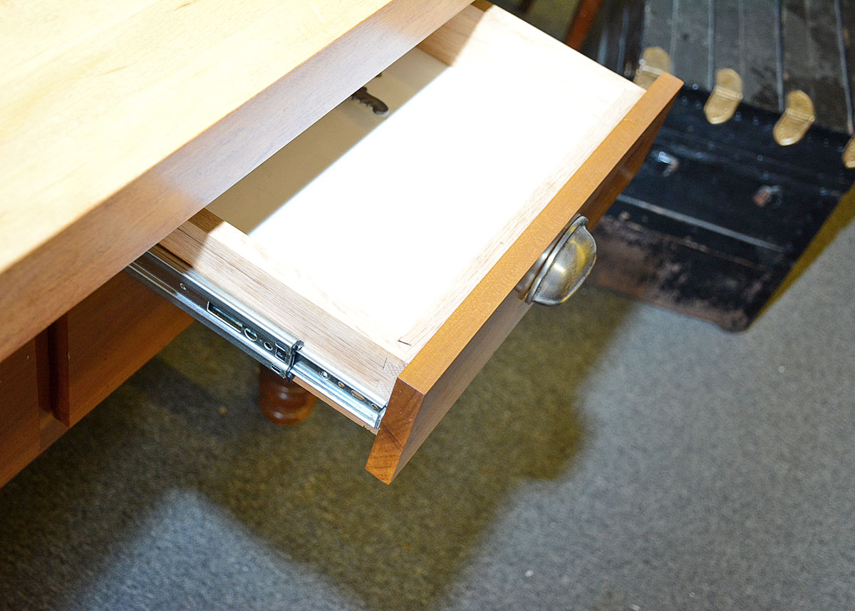 Maple Butcher Block Kitchen Island