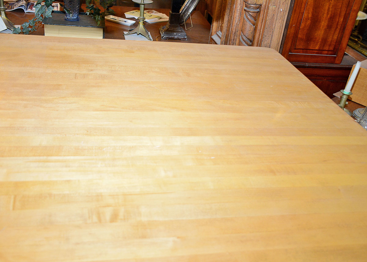 Maple Butcher Block Kitchen Island