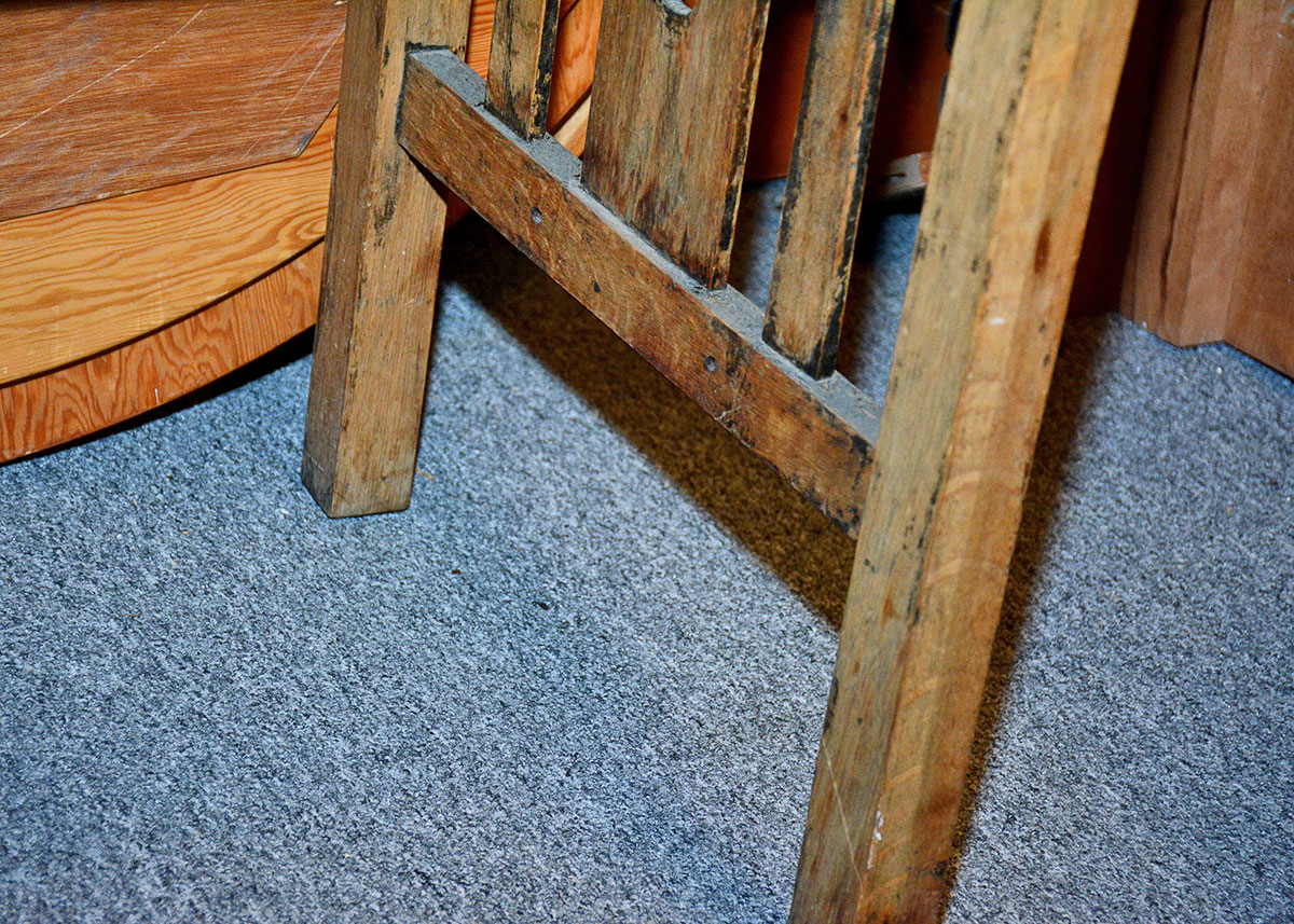 Rustic Arts and Crafts Style Writing Table